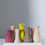 Vase Ensemble ''Papillon'' Pink