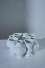 Chinoise Bud Wreath-White Crackle - Image 2