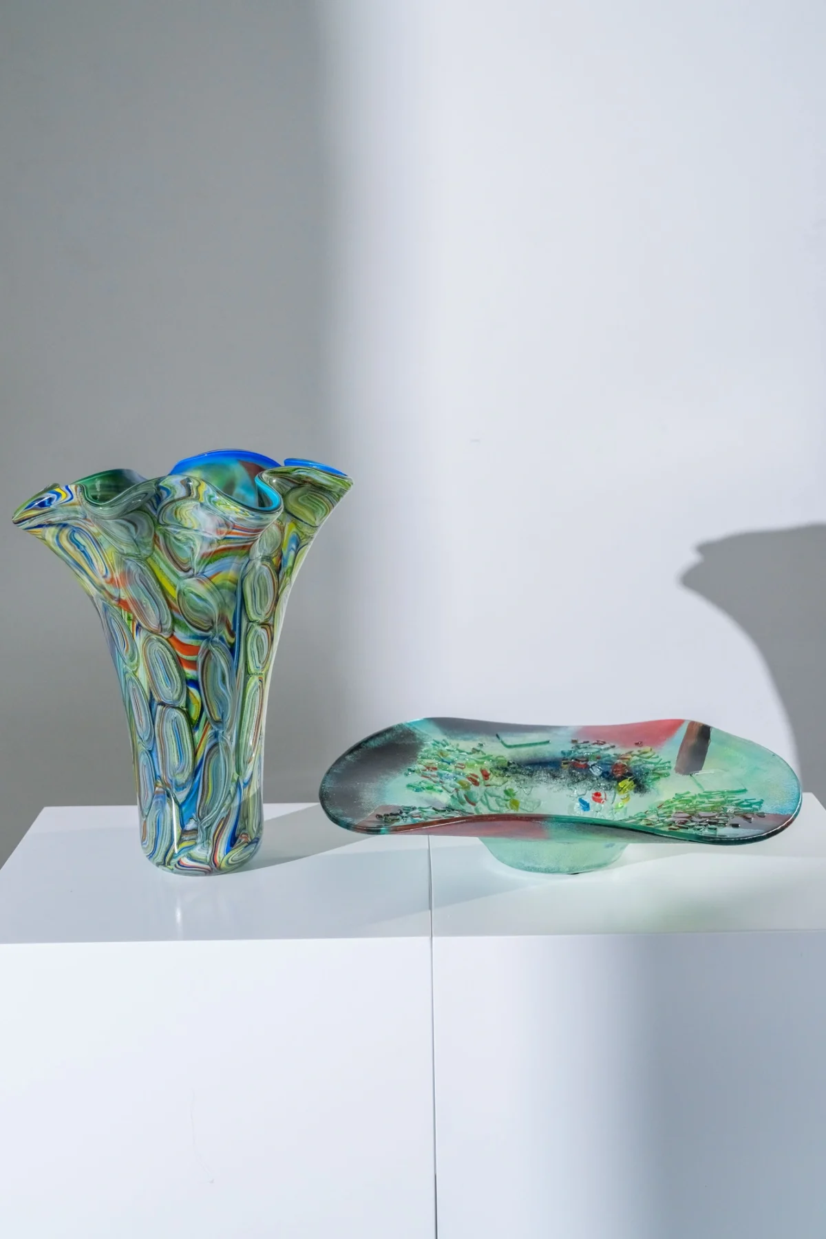 Glassart bowl Summer flowers fusing - Image 2