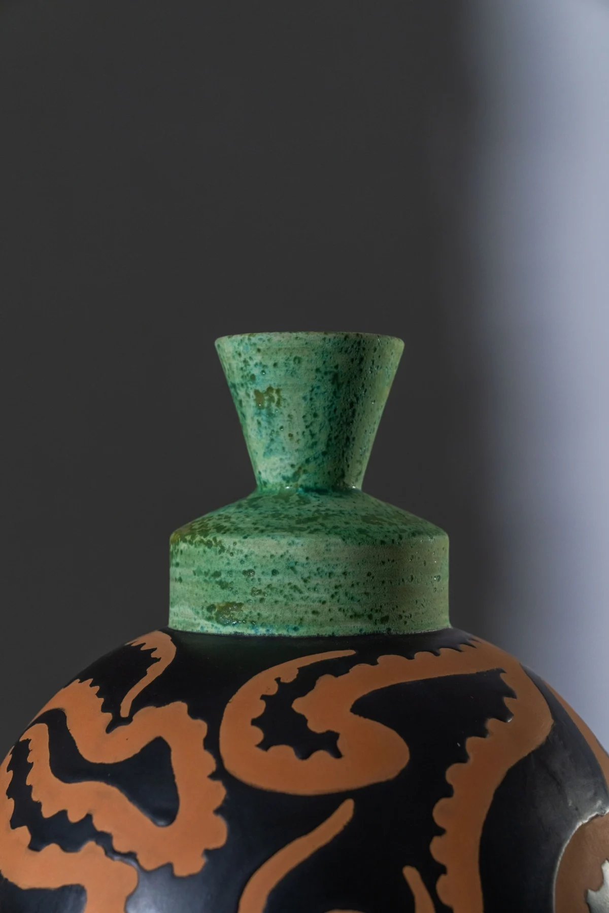 Vaso Plyde  Nero,Verde,Terracotta - Image 3