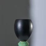 Vaso Strophios  Nero,Verde