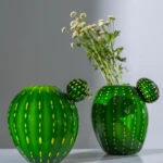 Vaso Vetro Cactus