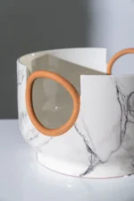 White Vase- Terracotta - Image 3