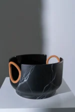 Black Vase Portoro - Terracota - Image 3