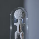 FIGURE PRIMIT ALA WD WHITE M   33*33*60 cm