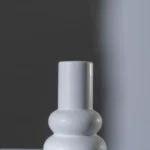 VASE IDA CERAMIC WHITE