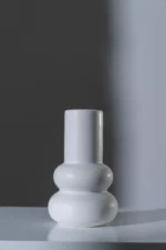 VASE IDA CERAMIC WHITE