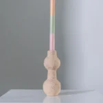 CANDLE HAPPY CER W/BE/TA ASS3