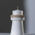 The Pretty Candle Holder - White Natural
