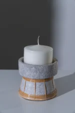 The Whoopy Vase - Concrete Natural - S  14*14*20 cm