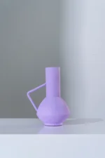 VASE		 POWDER 	COATED 	IRON  Purple