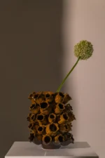 Planter Fine Earthenware Yellow - Image 3