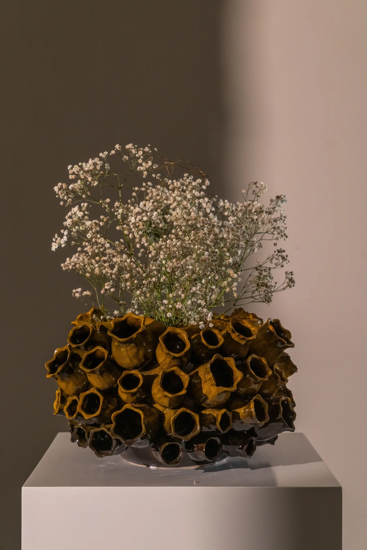 Planter Fine Earthenware Yellow - Image 2