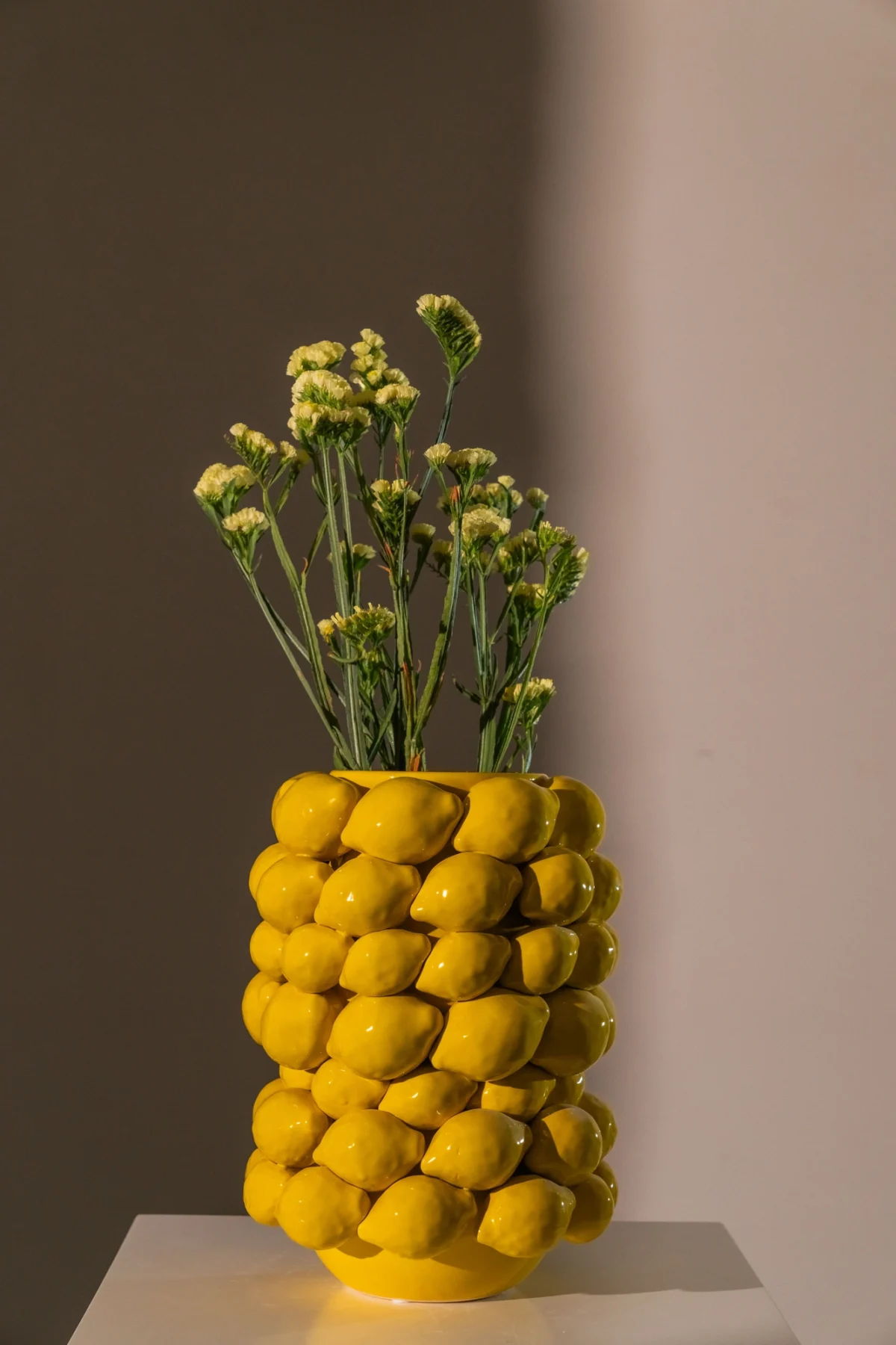 Vase all lemons  yellow 25*25*35 cm
Ø21x25 cm yellow - Image 2