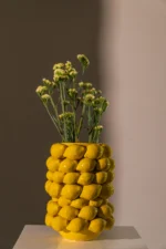 Vase all lemons  yellow 25*25*35 cm
Ø21x25 cm yellow - Image 2