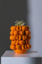 Vase all oranges 25*25*35 cm
Ø21x25 cm yellow - Image 3