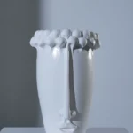 ORNAMENTAL CERAMIC VASE 22*22*34 cm