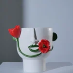 Medium Head with  Tulips