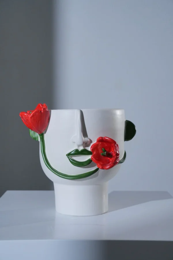 Medium Head with  Tulips