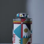 BOTE PORCELANA COLORES  18*18*33 cm