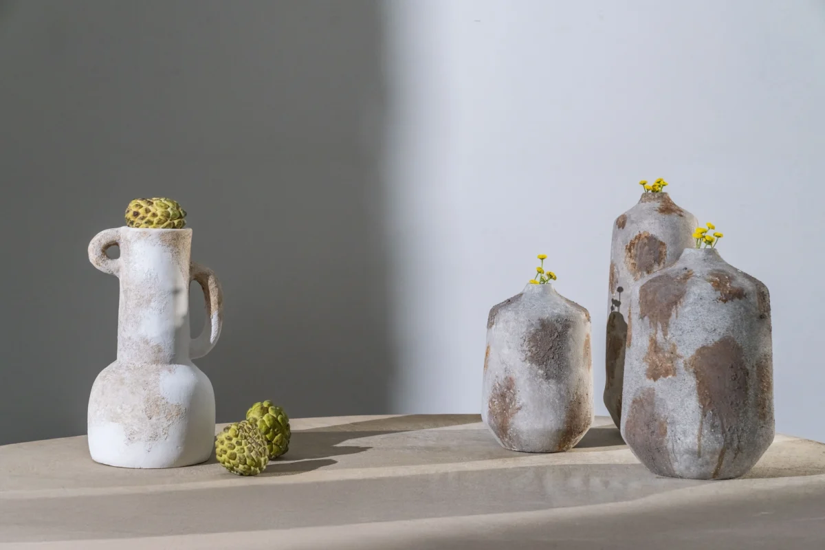 JARRON RUSTIC CERAMICA  25*25*40 cm - Image 5