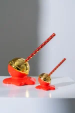 SCULTURA LOVELY LOLLY  ROSSO ORO - Image 2