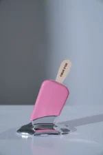 SCULTURA COEUR D'OR  ROSA  ARGENTO