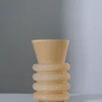 Vase Glass Beige