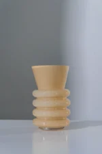 Vase Glass Beige