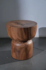 Petite Table en bois Round - Image 3