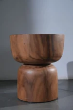 Petite Table en bois Round