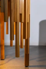 Table noire et marron  40*40*61 cm - Image 2