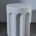 Table blanche en resine