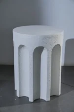 Table blanche en resine