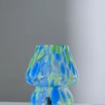 Lamp Joyful, chips, green/blue
