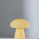 Lamp Mushy, light yellow, 17*15*15 cm