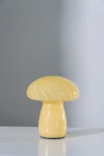 Lamp Mushy, light yellow, 17*15*15 cm