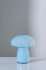 Lamp Mushy, light blue, 17*15*15 cm