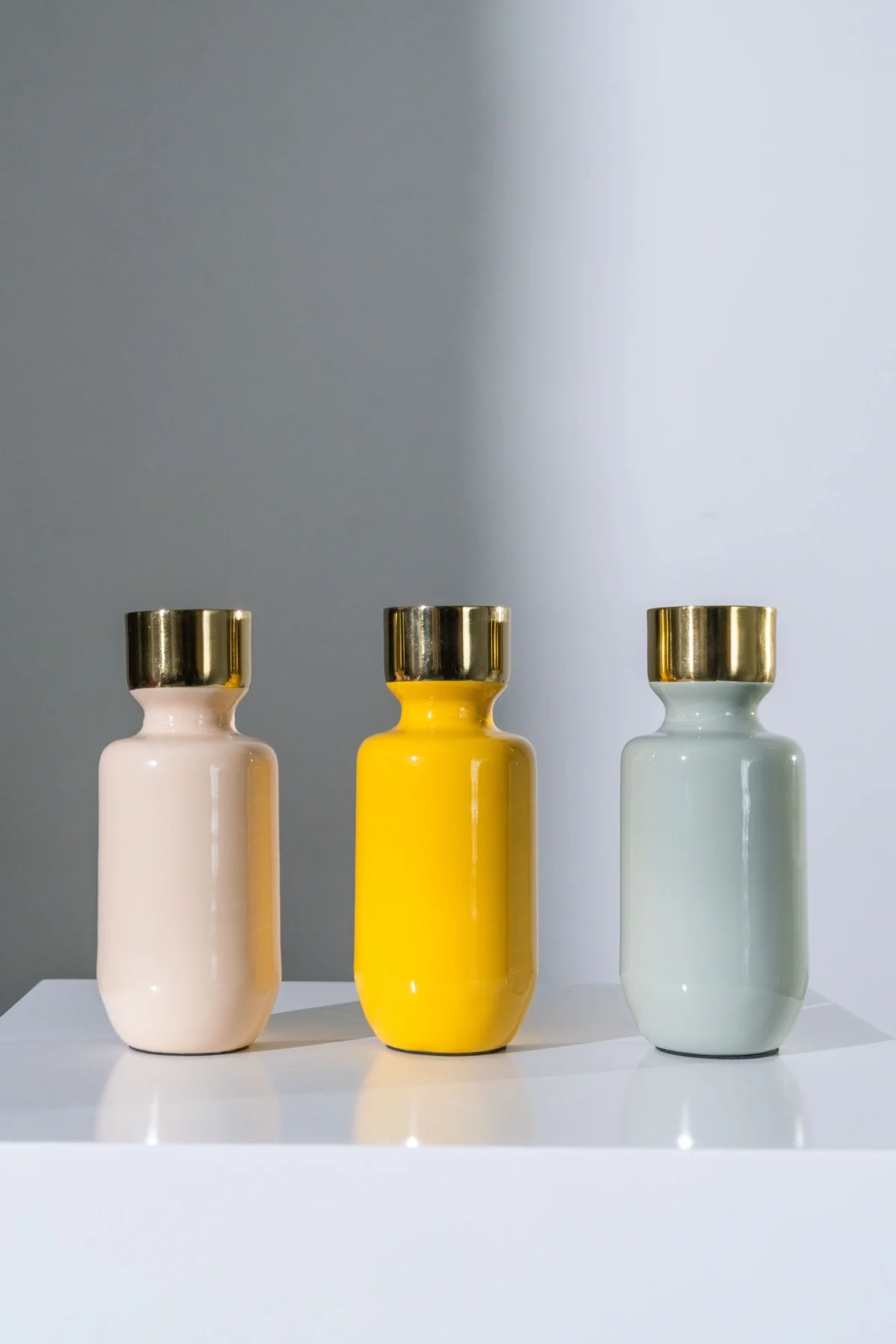 Flower Vase Beige - Image 2