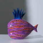 Violet /Blue Fish 25cm