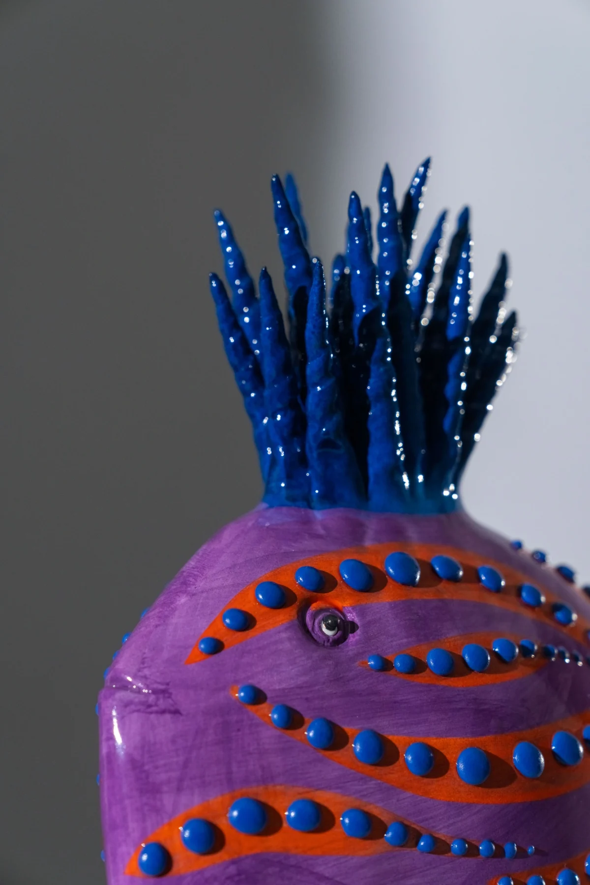 Violet /Blue Fish 25cm - Image 2