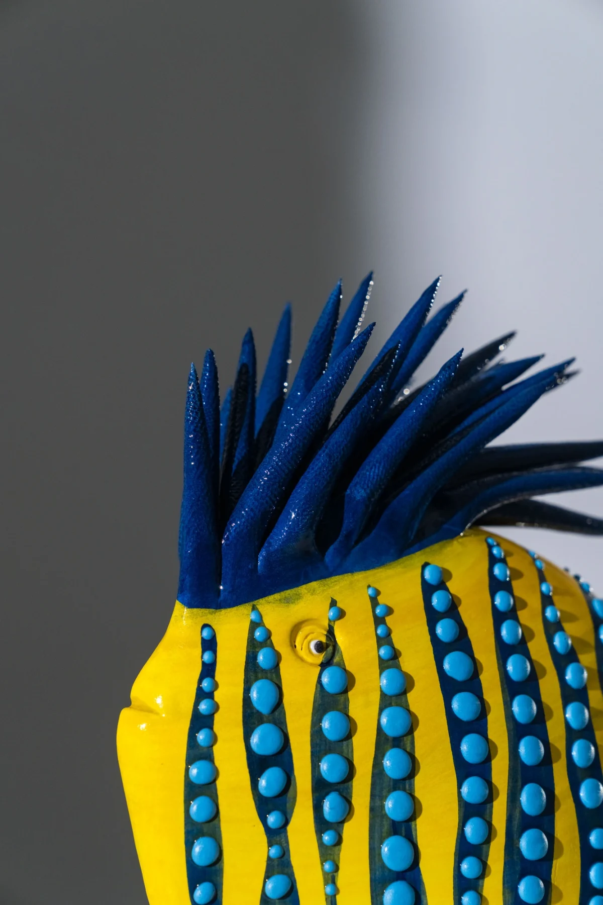 Yellow/bluet  Fish 25cm - Image 3