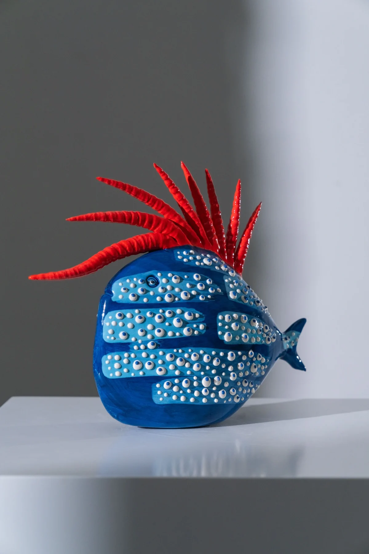 Blue/Red Elvis Fish - Image 4