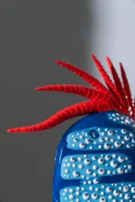 Blue/Red Elvis Fish - Image 3