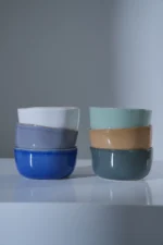 Set of 6 small bowls nude colors - Image 4