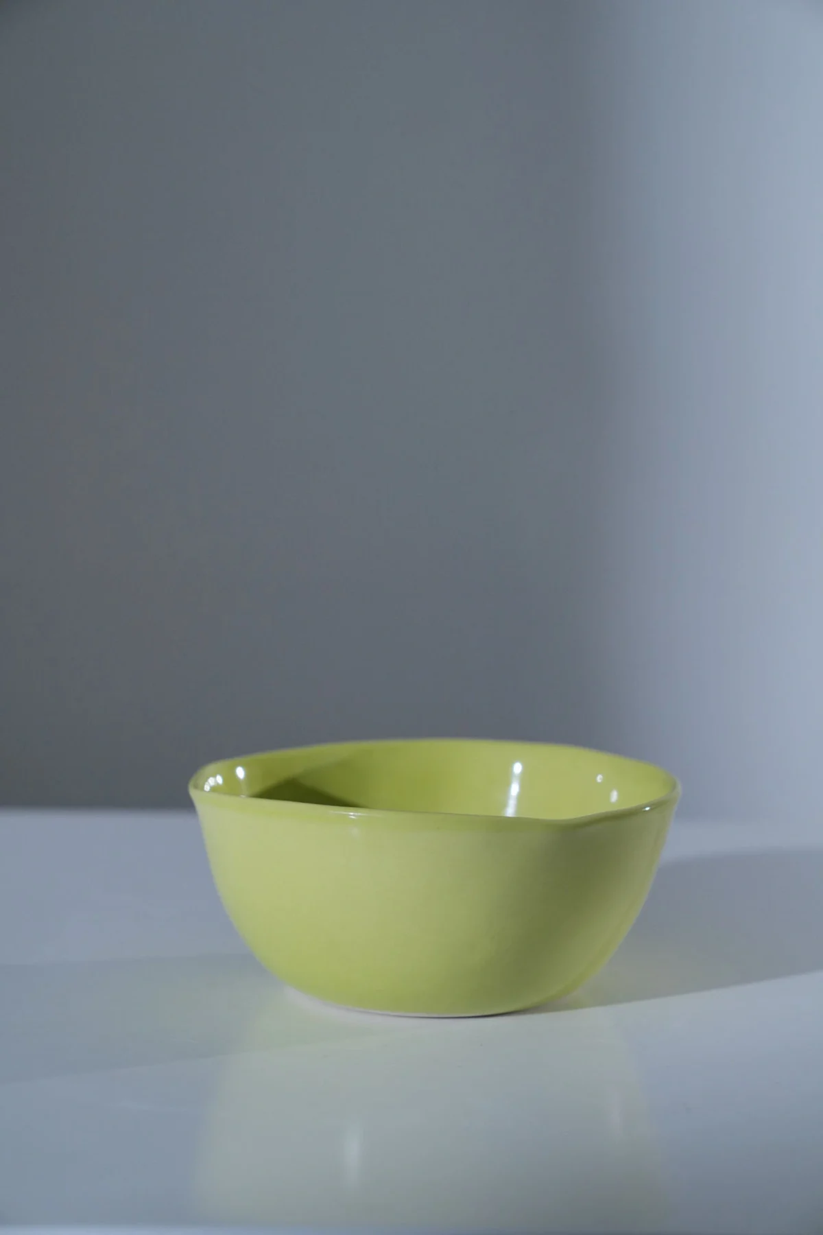 Set of 4 medium bowls pastel  colors - Image 3