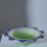 Bowl festone Green and Purple