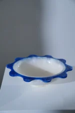 Bowl festone White and Blue