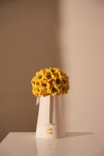 LA MARGHERITA, SCATOLA MEDIA , DAISY  22*22*32.5 cm
MEDIUM BOX ORNAMENTAL