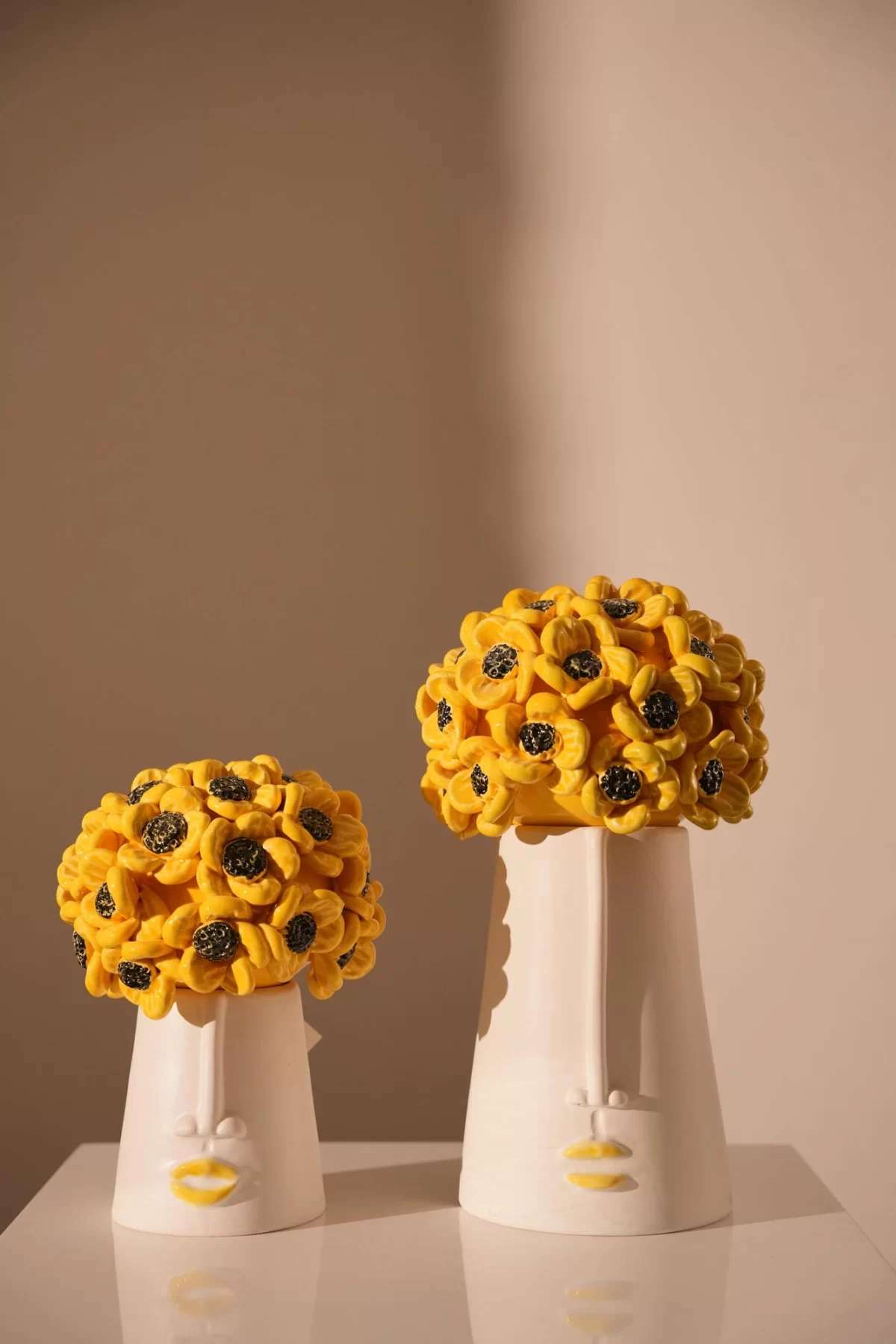 LA MARGHERITA, SCATOLA MEDIA , DAISY  22*22*32.5 cm
MEDIUM BOX ORNAMENTAL - Image 2